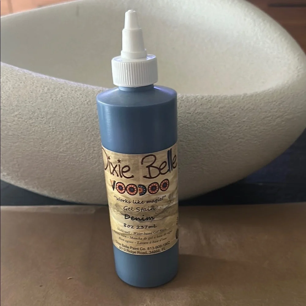 Dixie Belle in Denim Voodoo Gel Stain - Blue - Picture 1 of 3
